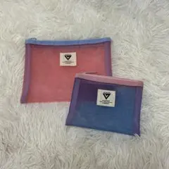 SEVENTEEN メッシュポーチ 2個セット