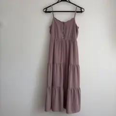 キャミ風ワンピース ロング丈