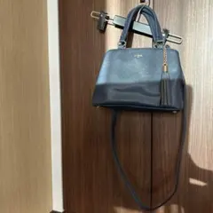 【Bleu Bleuet購入品 】ALTROSE ダークブルー ハンドバッグ
