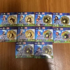 BOSS×ウマ娘 つながるアクリルコースターチャーム 10点　コンプリート
