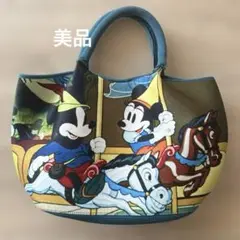 ディズニー　トートバッグ　クッション性生地　美品