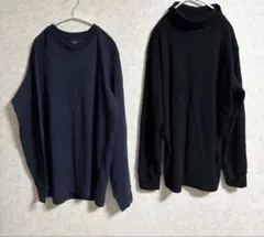UNIQLO HEATTECH 極暖 長袖Tシャツ L 2枚セット