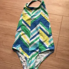 ジグザグパターン水着 150cm