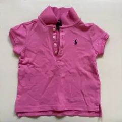 POLO RALPH LAUREN ピンク ポロシャツ 3/3T 2〜3歳