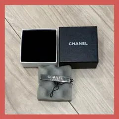 CHANEL シャネル　空箱　ショッパー　ピアス CHANEL ピアス 空箱 ボックス ラッピング ブラックボックス