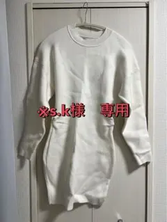 zara ひざ丈ワンピース