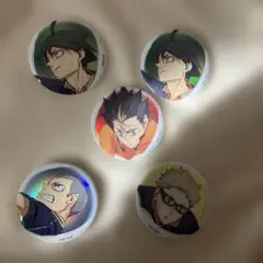 ハイキュー!! キャラクター缶バッジ 5個セット