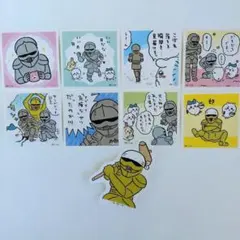 ちいかわ　あつめてシールガム　シールコレクション　ダイカットステッカー　鎧　②