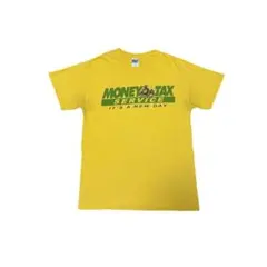 GILDAN MONEY TAX SERVICE 半袖 Tシャツ 古着 US古着