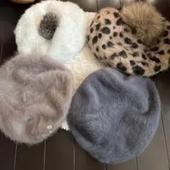 ベレー帽 ベージュ