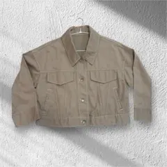 レディース ベージュ ジャケット デニムジャケット