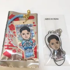 八木勇征　FANTASTICS 羽子板ストラップ　クリーナー　セット