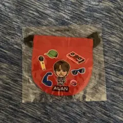 GENERATIONS 6IX SENSE アラン　赤色ポーチ