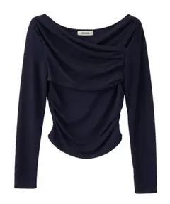 ココディール オフショルタックカットソートップス