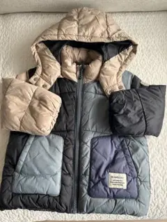 BEAMS mini フード付きコート 90サイズ