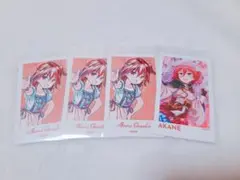 【サイン入り】オンゲキ 逢坂茜 缶バッジ オンゲキ 缶バッジ 3種 藍原椿 三角葵 逢坂茜の通販 by 四葉's shop