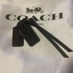 COACH コーチ キーホルダー チャーム ブラック