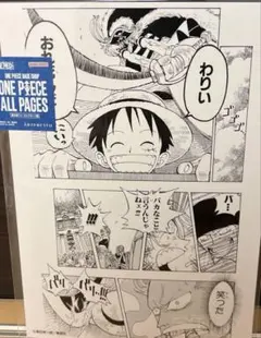 ONE PIECE ALL PAGES ルフィ