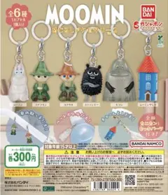 ガチャガチャ ムーミン MOOMIN めじるしアクセサリー2 全6種　新品