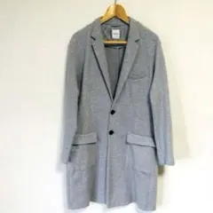 ジャージー素材　チェスターコート BROWNY