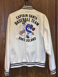 Captain Santa スタジャン ホワイト L