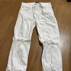 GAP ホワイト ダメージデニム パンツのサムネイル