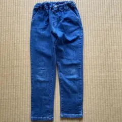 130cm デニムブルー 長ズボンのサムネイル