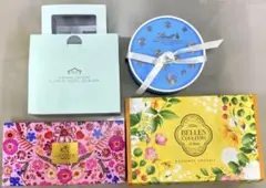 GODIVA ゴディバ リンツ 神戸風月堂 入れ物 セット