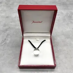 【美品・箱付き】バカラ／タンタシオン クリア クリスタル ネックレス／BC505 バカラ 新品同様 タンタシオン ペンダント ネックレス