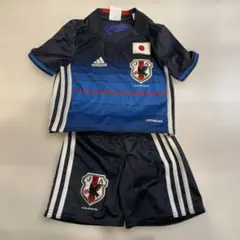 adidas 日本代表 サッカーウェア 上下100サイズ ネイビー