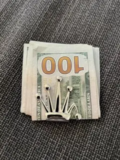 STUSSY BENT CROWN MONEY CLIP マネークリップ