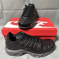 NIKE ナイキ　エアマックス　プラス　ブラウン　ブラック　黒　レザー　27.5
