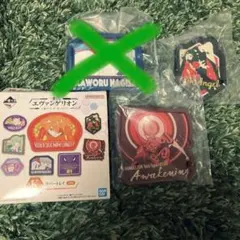 一番くじ　エヴァンゲリオン　ラバートレイ3種セット