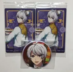 アイナナ 逢坂壮五 缶バッジ ウエハースカード