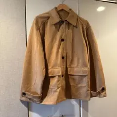 ノーブランド　レザー風ジャケット