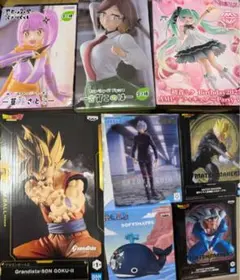 フィギュア景品プライズまとめ売りドラゴンボールワンピース呪術廻戦初音ミクなど