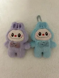 ラブブぬいぐるみキーホルダー 2個セット