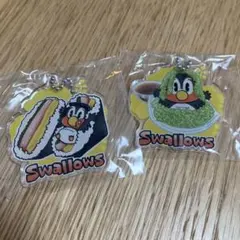 つば九郎　沖縄キャンプ限定　アクリルキーホルダー 2個セット