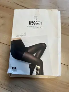 新品未使用 Wolford ウォルフォード AURORA 70 タイツMブラック