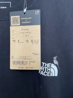 【新品未使用】ノースフェイス ロンT 黒　S