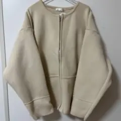 最終値下げ♦︎新品♦︎ドロップブルゾン ４L キナリ