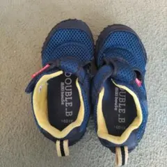 【値下げ】DOUBLE.B(ダブルビー)  夏用シューズ