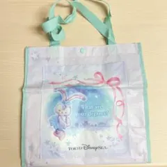 東京ディズニーシー ショッピングバッグ ステラルー ダッフィー トートバッグ