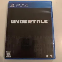 PS4 UNDERTALE 中古美品