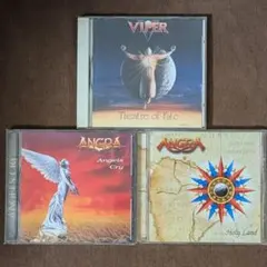 ANGRA 2枚 + VIPER 1枚 アンドレ・マトス CD 計 3枚 セット