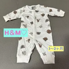 【未使用】 H＆M ロンパース 1～2ヶ月