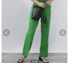 JEANASIS グリーン スラックス