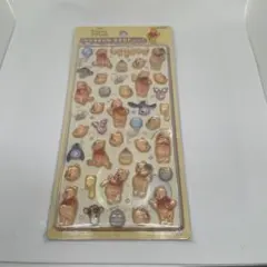正規品　くまのプーさん ボンボンドロップ シールセット