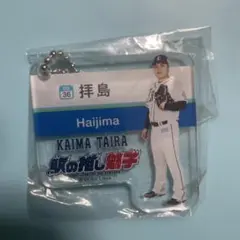 西武ライオンズ 平良海馬 駅の推し獅子 キーホルダー