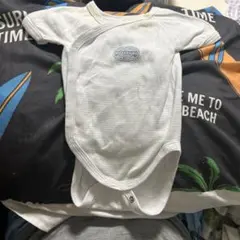PETIT BATEAU ホワイトロンパース クロスオーバー60サイズ